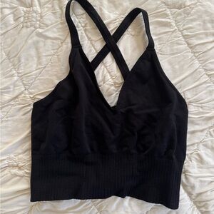 Free People Black Movement Sports Bra